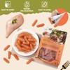 Furmate Dog Treats, Soft Chicken Sausage Jerky for Dogs, Real