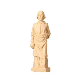 Estatua de San José para vender casa, estatua de San José basada en la fe con tarjeta de oración de venta de casa, ideal para vender hogares, actividades religiosas (2 pulgadas blanco lechoso cálido)