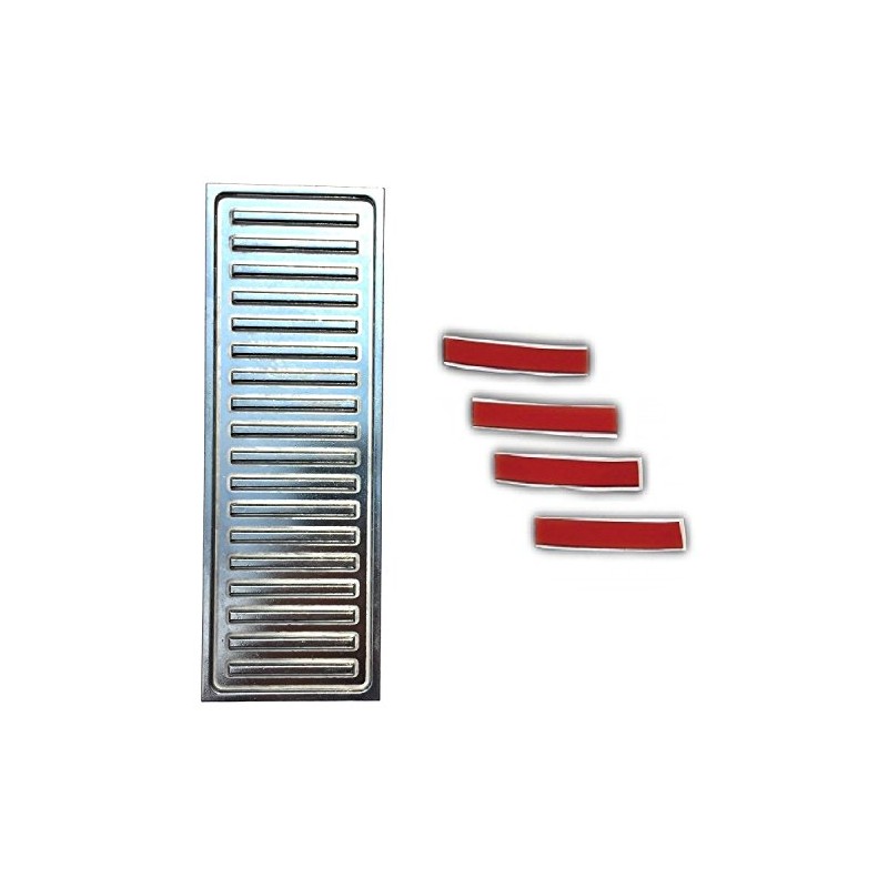 C5 C6 Corvette Aircraft Quality Aluminum Dead Pedal Fits: All