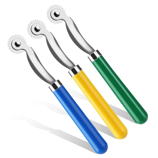 Nitlak 3 PCS Tracing Wheel,Tracing Wheel Sewing Tool, Plastic Handle
