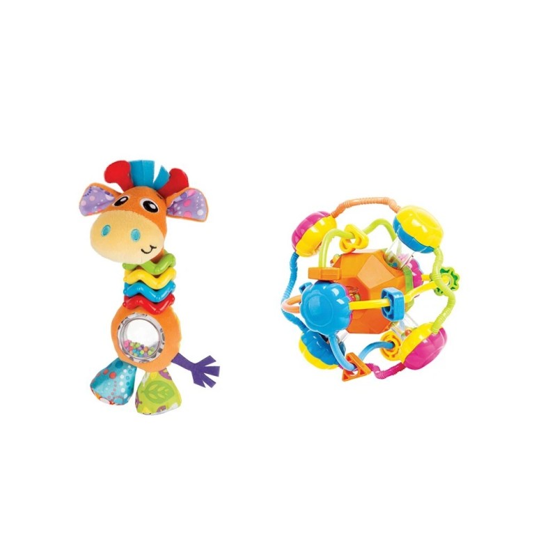 Playgro's Best Set, 2-in-1 Toy Bundle w/ My Bead Buddy