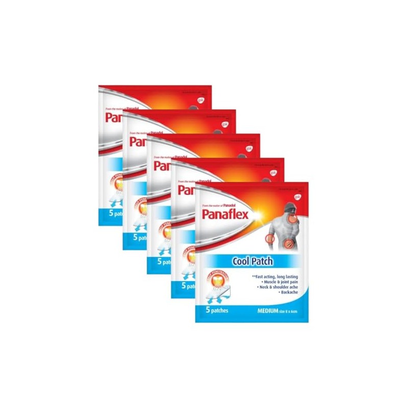 Panaflex Cool Cooling Patches - Fast Action 80 Seconds -