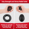 Tilcore Grip Strength Tester & Trainer - Handheld Dynamometer, Strengthener,