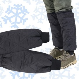 Henders Korean Quilted Thermal Leg Warmers & Gaiters for Winter Work 2ea