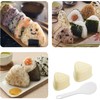 4Pcs Onigiri Mold Triangle Rice Ball Mold Sushi Makers,Triangular Onigiri