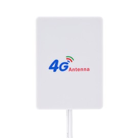Lazmin Antena 3G / 4G LTE, Amplificador de señal WiFi de Alta Ganancia de 28dbi para enrutador móvil (Interfaz SMA)