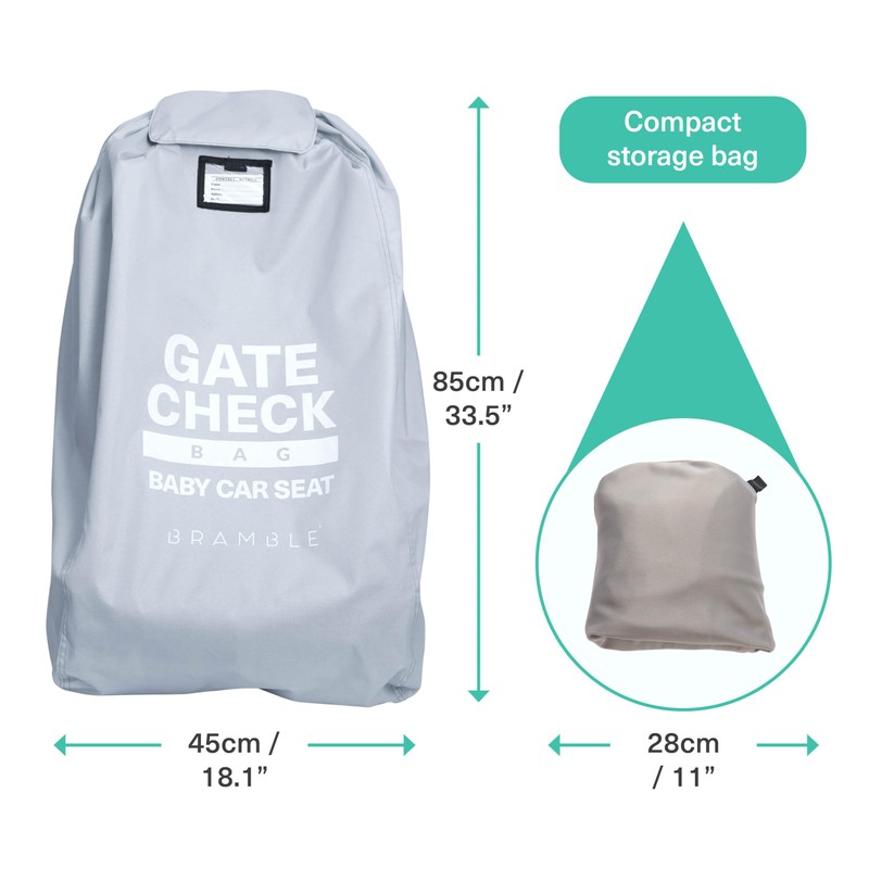 Bramble - Baby Car Seat Travel Bag for Airplane Gate