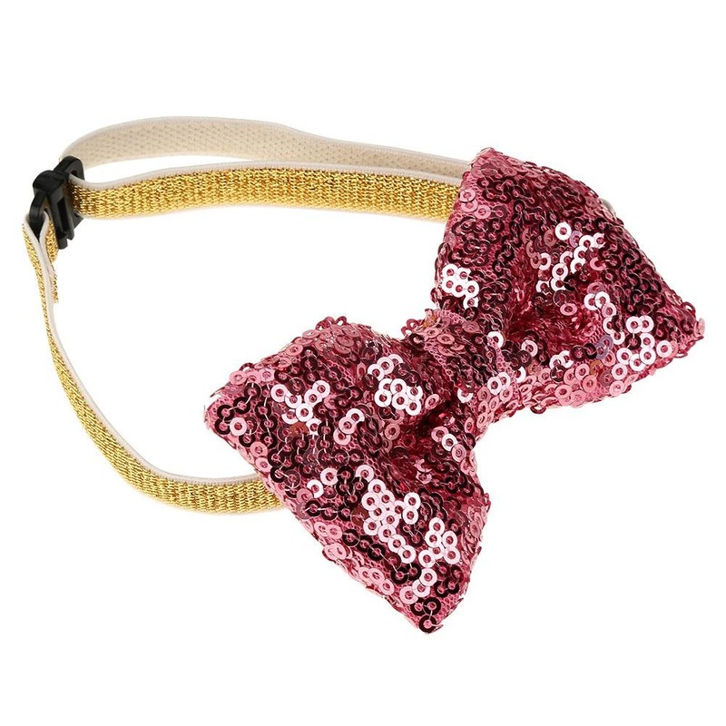Qiilu Cute Pet Cat Dog Birthday Bowknot Party Costume Hat