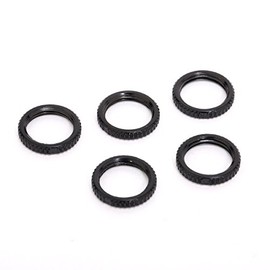 Musiclily Metric Metal Rounded Nut for Metric 3 Way Toggle Pickup Selector Guitar Switch,Black (Pack of 10)