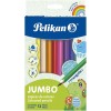 Pelikan Lapices De Colores Pelikan Triangular Jumbo 12 Pzs