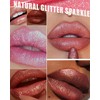 Nude Pink Metallic Glitter Lipstick Long Lasting, Diamond Shimmer Lip