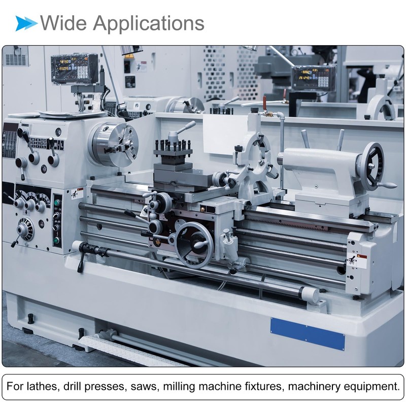 CoCud Star Clamping Knobs, M12 x 60mm Male Thread 61mm