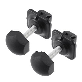 X AUTOHAUX 1L5Z-16758-AA/Hood/Bumper Stop for Ford for Ranger 1998-2011 / Hood Stop Buffer/Durable/Rubber / 2 Pcs/Black