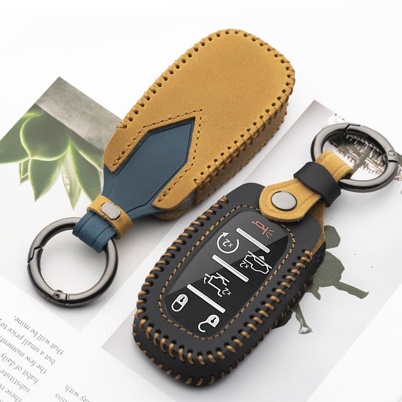 WTSHOPME Key Fob Cover Compatible for Dodge Ram Compatible for