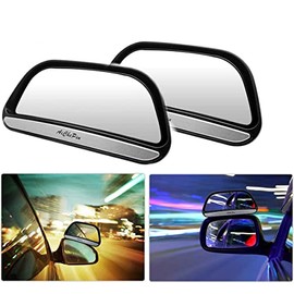 MACHSWON Blind Spot Mirrors, Universal Car Auxiliary Mirror for Cars Adjustable Angle, Rearview Car SUV Mirrors Snap Way Rearview Mirror
