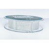 BestCity Fluorocarbon Fishing Line, 100m, 0.14mm, 4.136lb/1.88kg, Clear