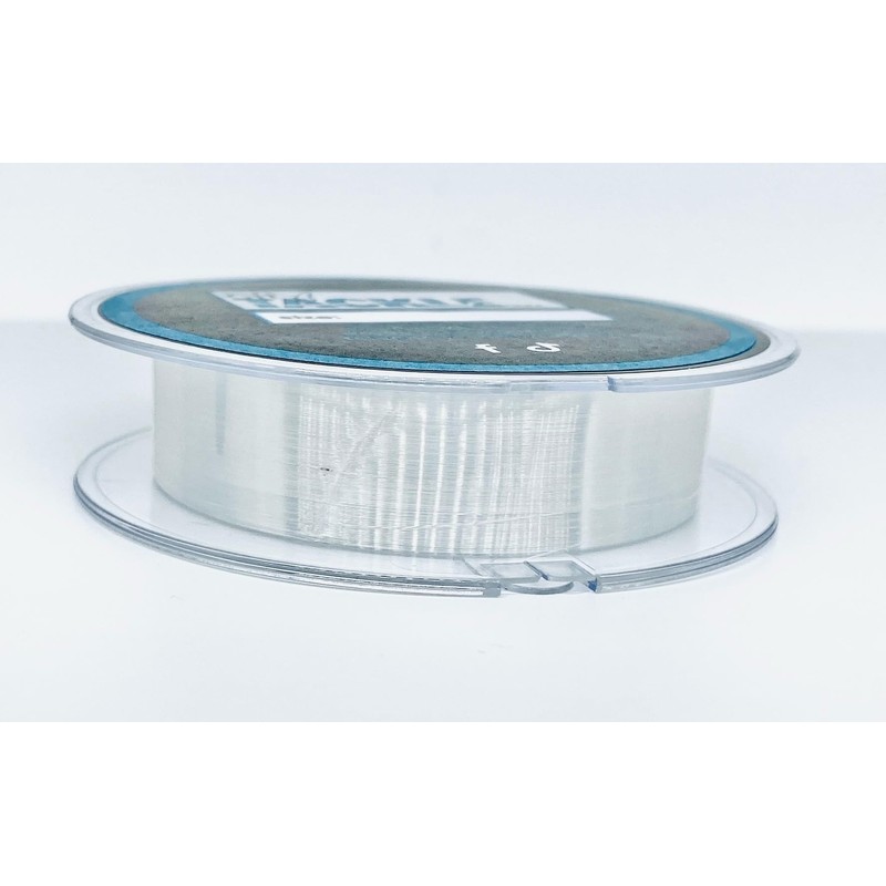 BestCity Fluorocarbon Fishing Line, 100m, 0.14mm, 4.136lb/1.88kg, Clear