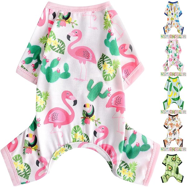 Dog Pajamas for Small Chihuahua Yorkie Teacup, Puppy Pjs Soft