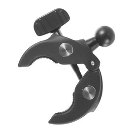 iBolt 17mm Clamp Mount for Handlebars, Poles, Posts- Compatible with Industry Standard 17mm mounts adapters and Accessories, Garmin GPS Systems Smartphone Holders