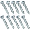 AERZETIX - C48379 - Set of 10 Screw Anchors Concrete