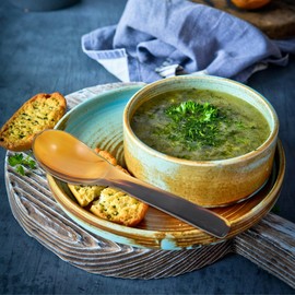 Alipis 2pcs Horn Spoon Horn Serving Spoon Horn Egg Spoons Ramen Spoon Stirring Spoons Dining Spoons Caviar Spoon Korean Spoons Sugar Spoon Appetizer Spoons Cheese Spoon Asian Drink Horns