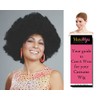 Deluxe Clown color BLONDE - Enigma Wigs Jumbo Afro Adult