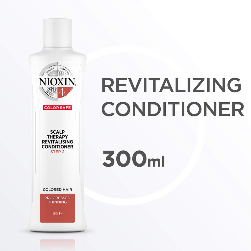 Nioxin Acondicionador Sistema #4 Anticaída para el Cuidado de Color,