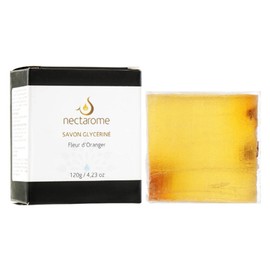 NECTAROME Orange Blossom Soap Facial Wash Soap Body Soap 4.2 oz (120 g) [Highly Moisturizing, Resilient] [Experience the Effect of Moroccan Beauty]