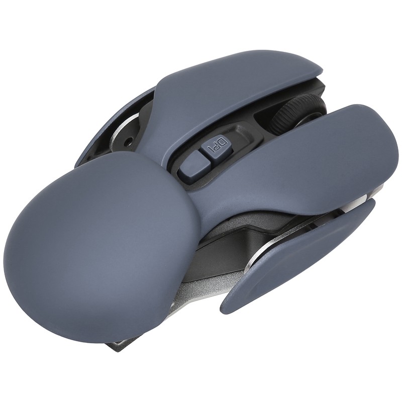 Ergonomic Wireless Mouse Inbuilt Battery Adjustable DPI Electroplating Process Integrated