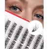 Wispy Eyelash Clusters, Natural DIY Cluster Eyelash Extensions, 7 Pairs,