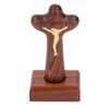 Wood Baptism Crosses Natural Texture Magnetic Standing Exquisite Polishing Carved