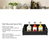 Wall Mounted Spice Rack Nordic Style Large Capacity Space Saving