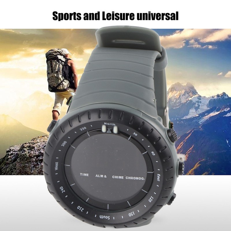 HZ500 Digital Electronic Watches Multifunctional Waterproof Wristwatch for Outdoor Sports