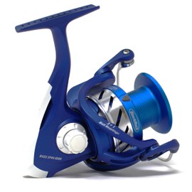 Blackrock Big Bass 7000 Surf and Spin 4 Ball Bearings (3 + 1) Front Drag Fixed Spool Sea Fishing Reel Aluminium Spool and Handle compact body large capacity spool - For Use on Sea & Surf