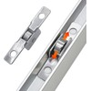 Zarique 12 Pack 3/8 inch Push-Pull Sliding Window Single Roller