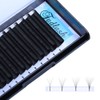 Volume Eyelashes, 0.07 mm Thickness, DD Curl, 10 mm Length,