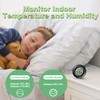 Hydrometer with Thermometer, Mini Hygrometer Digital, ℃/℉ Adjustable Indoor Hygrometer,