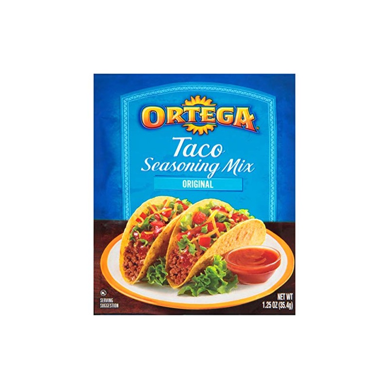 Ortega Taco Seasoning Mix 1.25 oz (Pack of 24)
