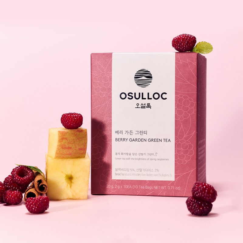 Osulloc [오설록]베리 가든 그린티 10입 (원산지:상세설명참조) [Osulloc] Berry Garden Green