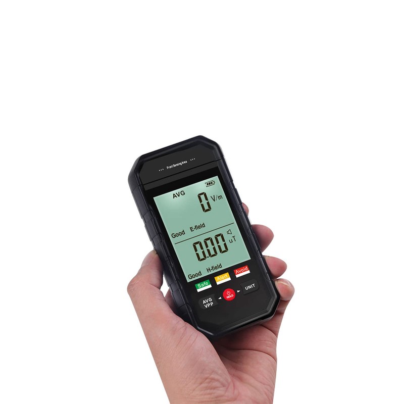 EMF Meter, Radiation Detector for Electromagnetic Fields with Digital LCD