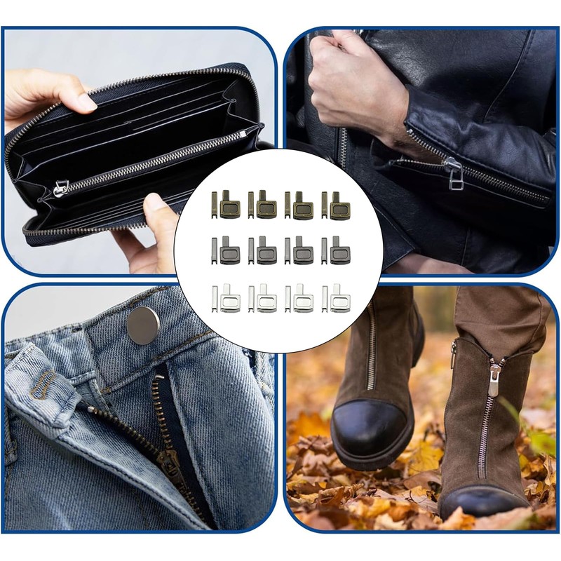 BOJIDO Zipper Repair Perfect Replacement Kit Includes All Necessary Parts