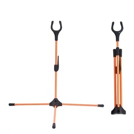 KURUGEILI Archery Bow Stand Fiber Glass Lightweight Bow Holder Rack Legs for Recurve Bow Compound Bow Longbow Takedown Bow