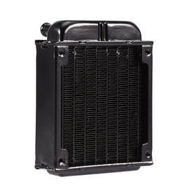 Richer-R Computer Cooling Radiator, Aluminum Radiator Water Cooling Cooler Row 80MM for PC Computer CPU Heat Sink Work for 8-10 mm Diameter of Tube