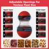 KONOATOR KONOATOR Dog Toy Treat Dispenser - Irregular Rolling Design,