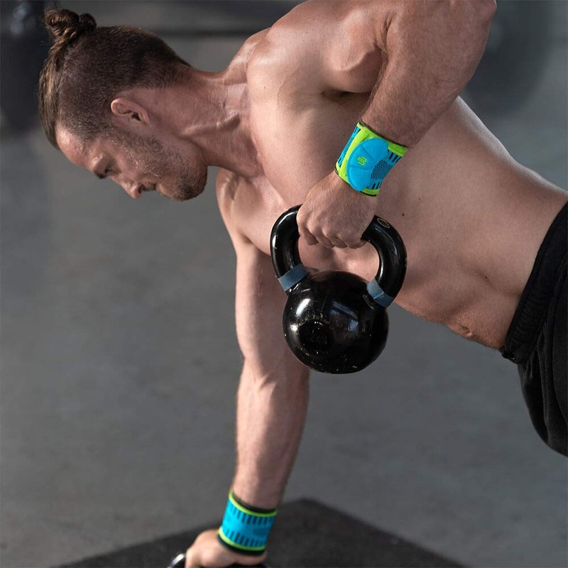 Bauerfeind(バウアーファインド）SPORTS WRIST STRAP 筋トレ・スポーツに 手首用サポーター 【スポーツシリーズ 左右兼用１枚 S/M ～L/XL リベラ、ブラック、ピンク全３カラー