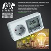 CSL Electricity Meter for Socket, Energy Cost Meter, Ammeter with