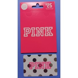 Starbucks VICTORIA'S SECRETE HANGER CARD" PINK" BRAND NEW ~ GREAT PRICE
