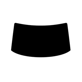 TRUE LINE Automotive Nano Ceramic Windshield Tint Strip, for Back Windshield Only - Customize Shade: 5%, 20%, 35%, 50% - Pre-Cut Ceramic Tinting Film Kit - Superior Heat Reduction