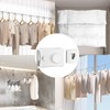 Retractable Clothesline Outdoors,Heavy Duty 16.7 Ft Travel Clothesline Clothes Drying