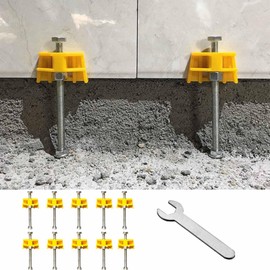 Gdraco Tile Support Ceramic Tile Holder, 2-9.5 cm Tile Height Adjuster, Wall Tile Height Locator Suitable for Home Renovation Decoration, Home Decoration Master Use Gadgets